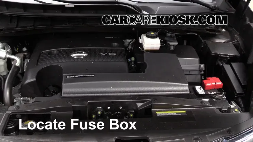 2015 Nissan Murano Platinum 3.5L V6 Fuse (Engine) Replace
